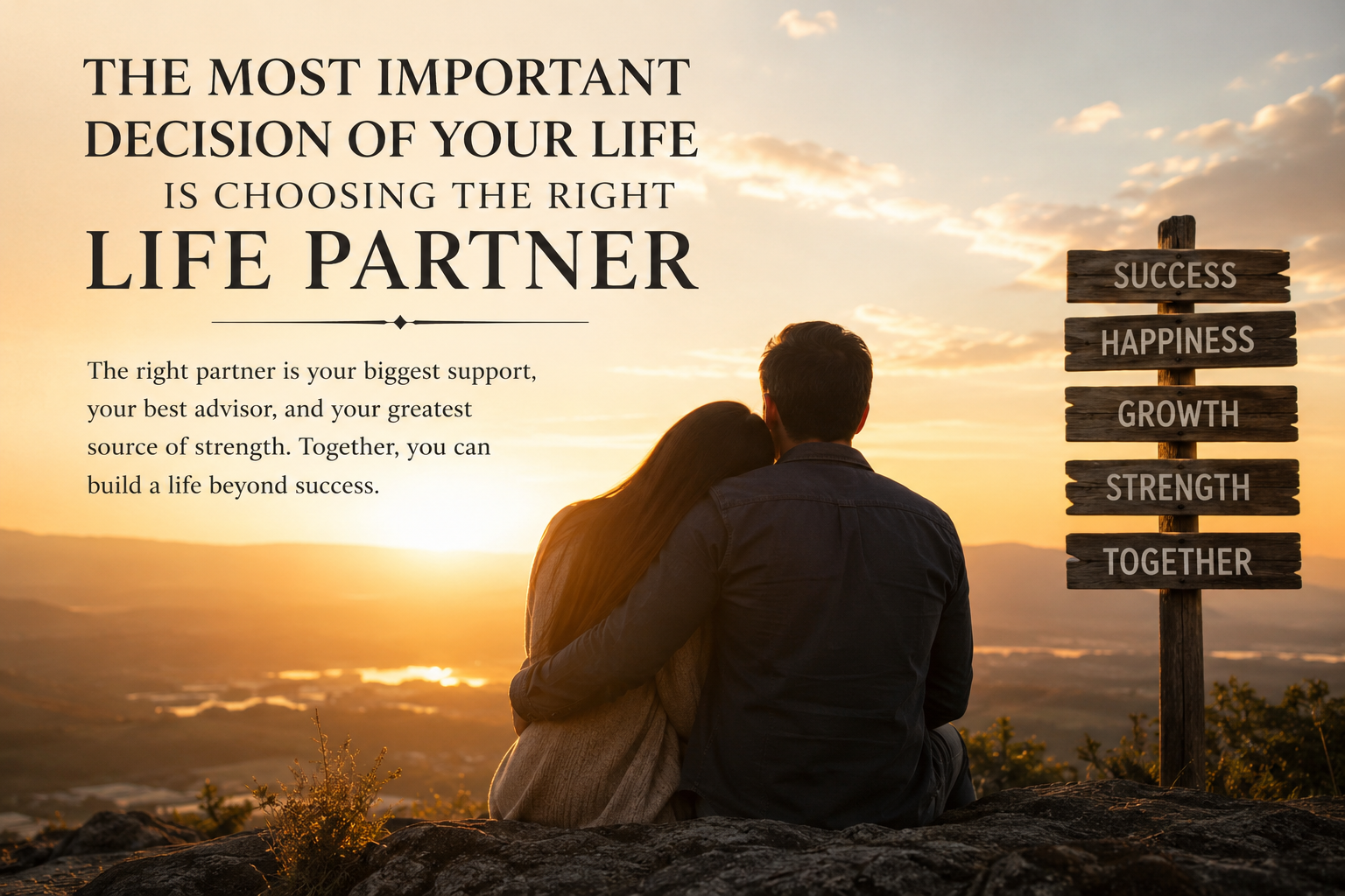 The Most Important Decision of Your Life Isn’t Your Career—It’s Choosing the Right Life Partner