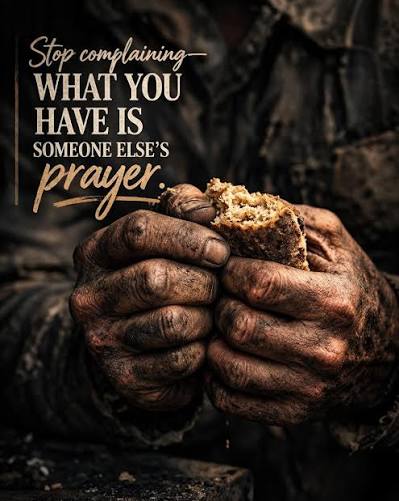 Gratitude Before Complaints: Faith Is Not a Transaction